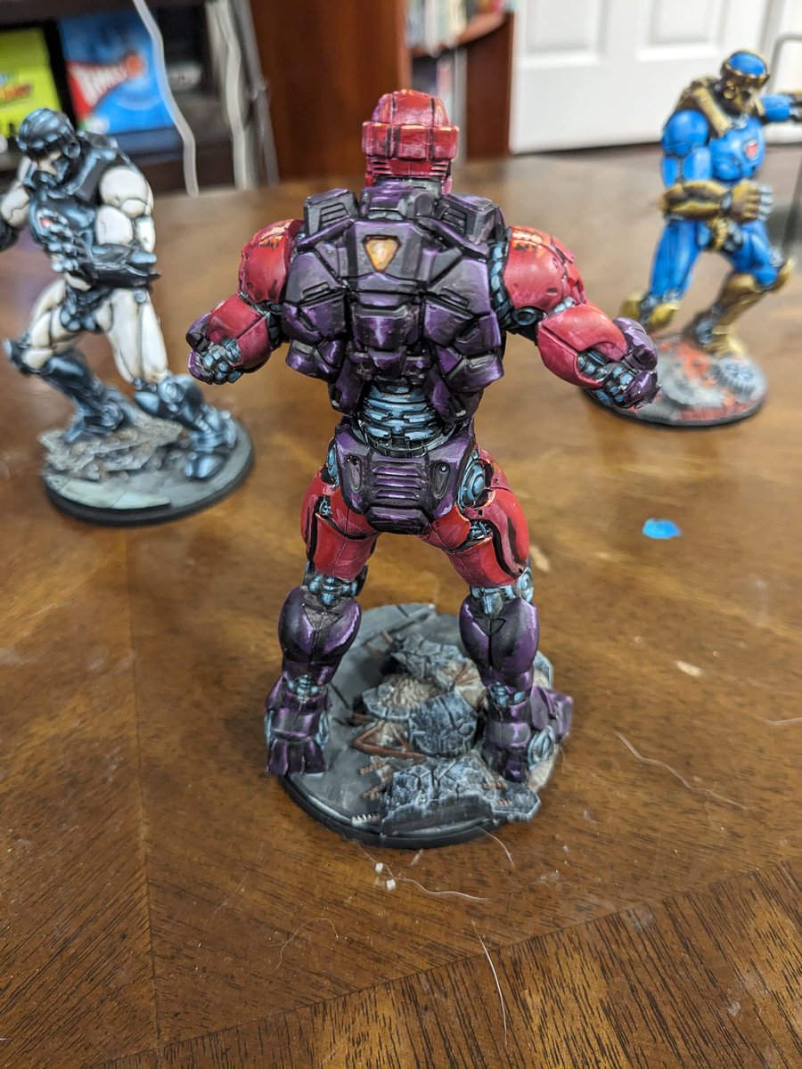 anishtantony's tweet photo. Completed my sentinel squad, can't wait to try them all out the table 

#MarvelCrisisProtocol #MCP #xmen @atomicmassgames #miniatures #miniatures https://t.co/zEguNcBTXw