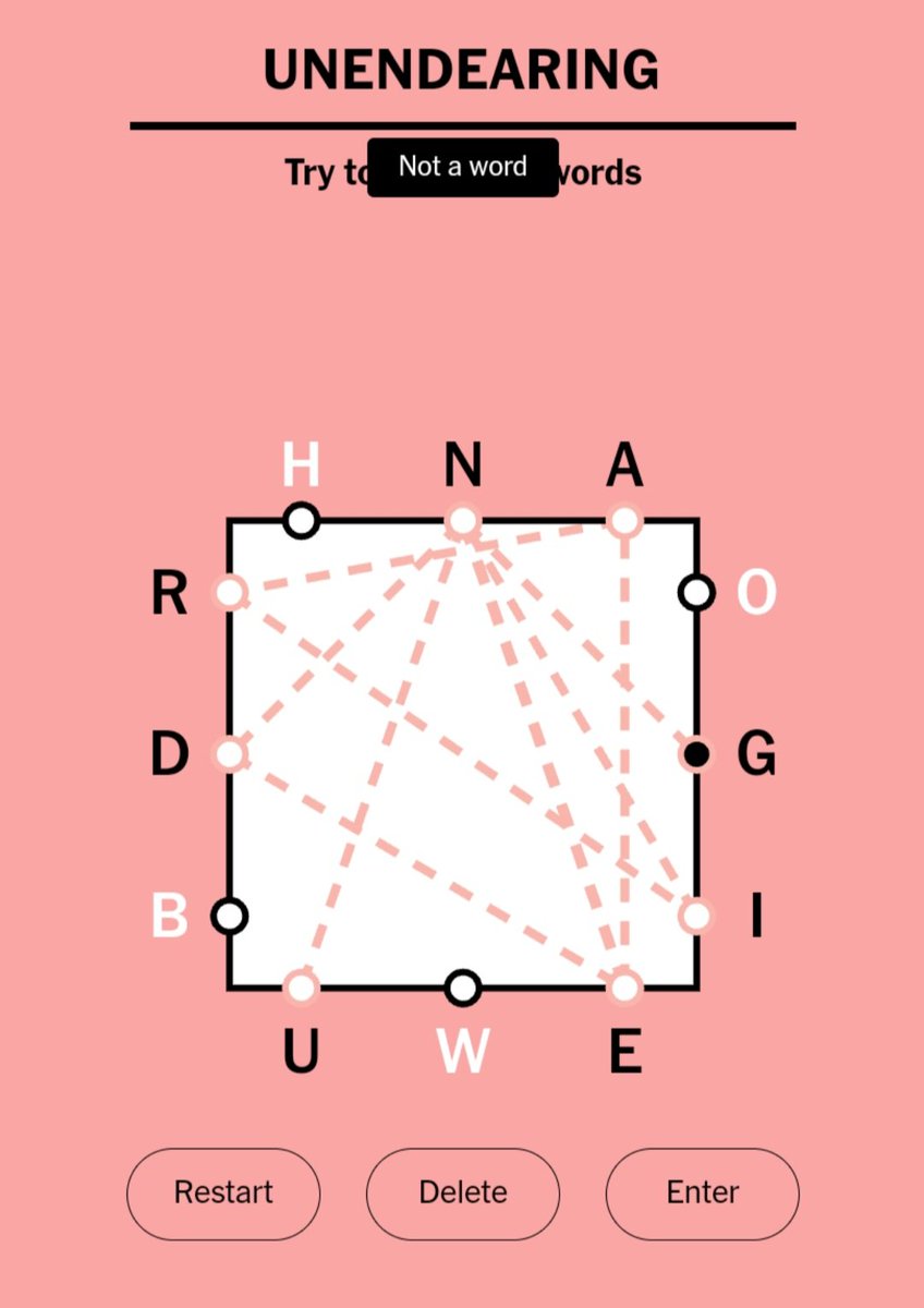 Uhmmm... <a href="/NYTGames/">New York Times Games</a>...? This is most definitely a word. And a damn good one, too. 🤬