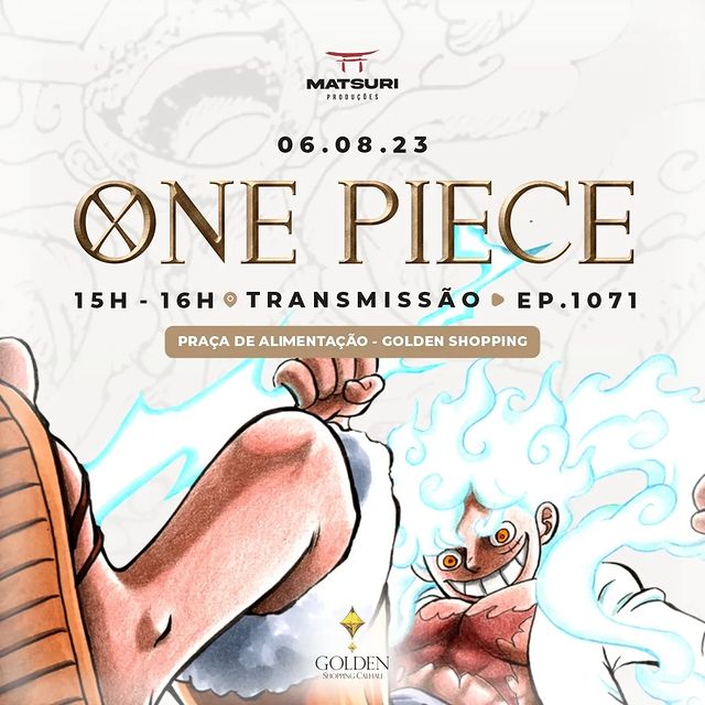 Episódio 1071 do anime 'One Piece' será exibido gratuitamente em