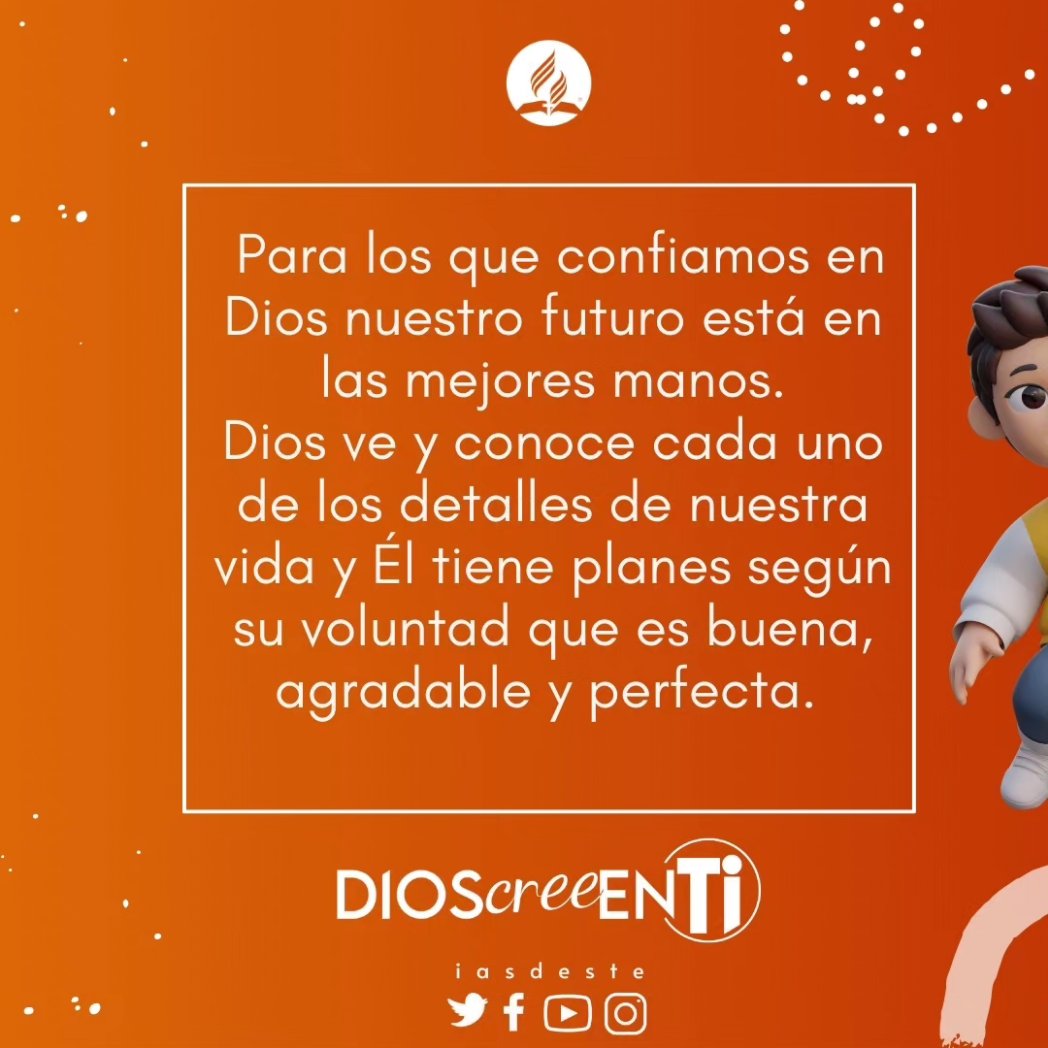 iasdeste's tweet photo. #FelizSabado
#CercaDeTiVzla
#SonrieDiosCreeEnTi
#DiosCreeEnTi
#iasdeste
#Avcor #Uvoriental
#Caracas #Venezuela
#IglesiaAdventista #iasd https://t.co/8aH2AQPkvO
