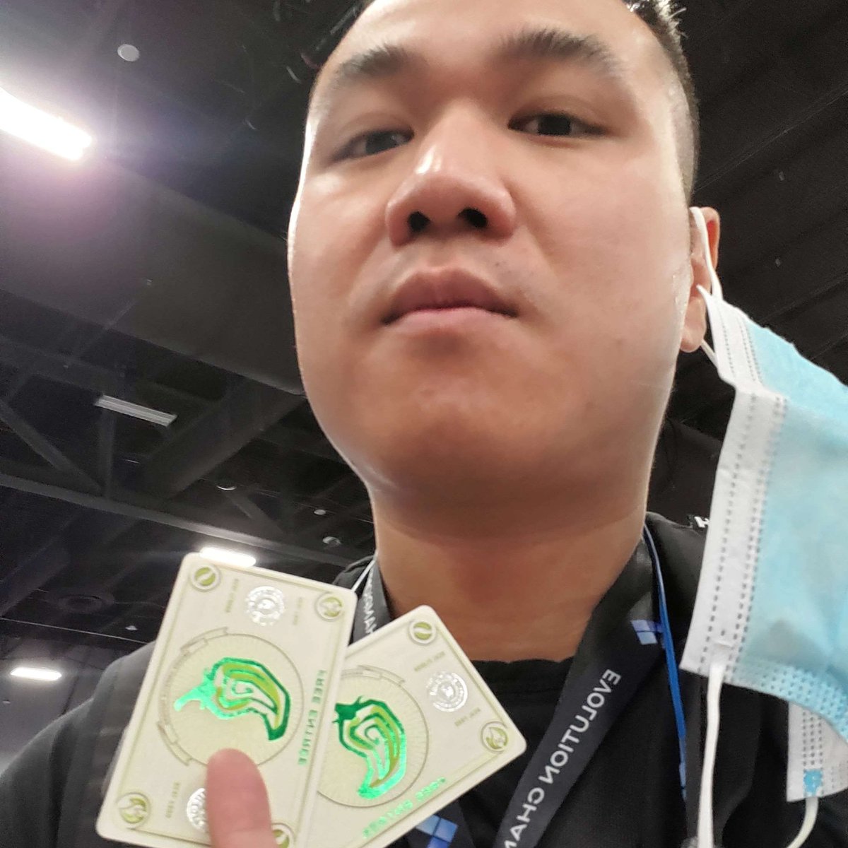 Edmonton's very own <a href="/KhoadoberiJam/">kweh</a> made it out of evo pools for DBFZ and SF6!!! Two chipotle vouchers baby 🔥🔥🔥