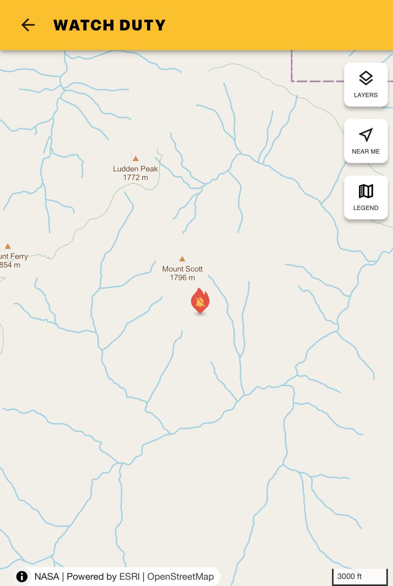 Wa_fire_watch's tweet image. #ScottFire The fire is 0.1 acres and is located just south of Moun Scott, this is located near the center of the Olympic National Park, there is a lot to burn here and it is pretty gusty, no evacuations but lot's of forest and vegetation, the fire is in Jefferson County!!!