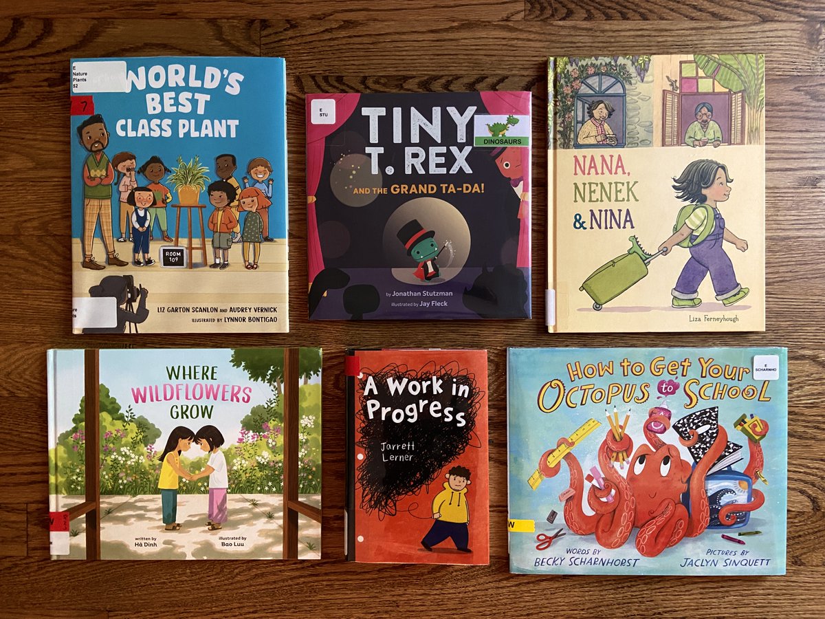 anitraschulte's tweet photo. A school's coming #libraryhaul 🪴📒🖍️ @LGartonScanlon @yourbuffalo @lynnorbontigao @PutnamBooks @dustdancestoo #JayFleck @ChronicleBooks @stellarbaby @penguinkids @HelloMrsDinh #BaoLuu @WaterBrookPress @Jarrett_Lerner @SimonKIDS @beckyscharn #JaclynSinquett https://t.co/DqmwxpxbQK