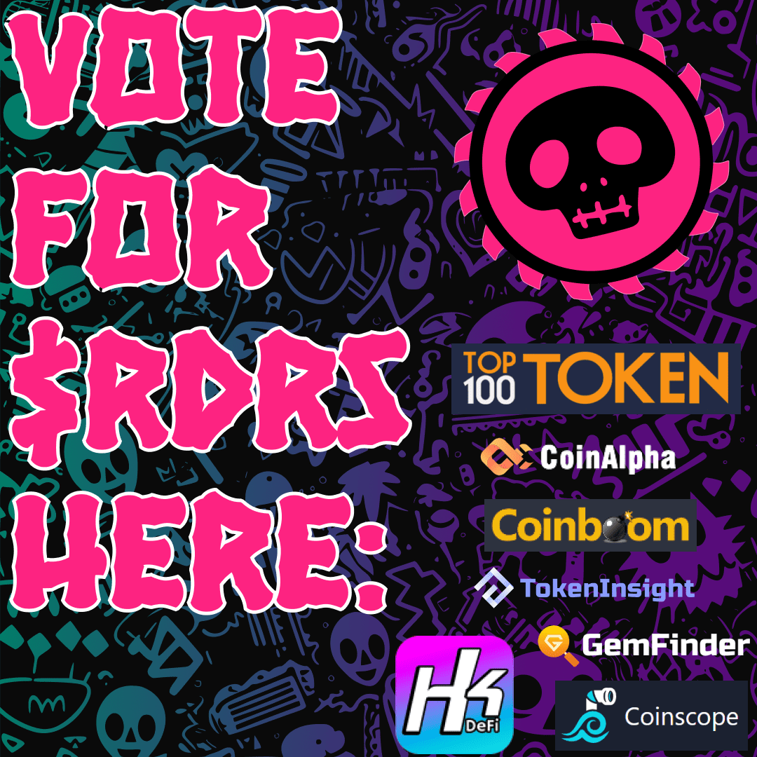 RaidersHunters's tweet photo. Friends, vote for Raiders on these websites! Presale start 08.08 15:00 UTC
$RDRS Contract:
0xd78FEeae52B50F7927FC76e2eeA7FB10856B8d14
#newtoken #newcoinlisting #presale #cryptocurrencies #LK99 #Zilon https://t.co/mXe24HPjWS