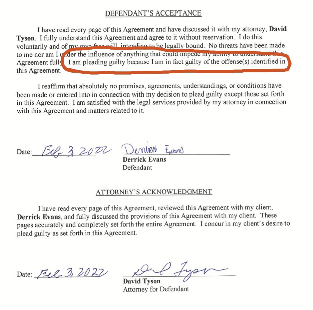 d0tslash's tweet photo. @DerrickEvans_WV We just need more of you to trade  your signature admitting guilt in exchange for your freedom. The so called Derrick Evans Technique as it were. #PrayOnIt https://t.co/SO9PHAtoYv