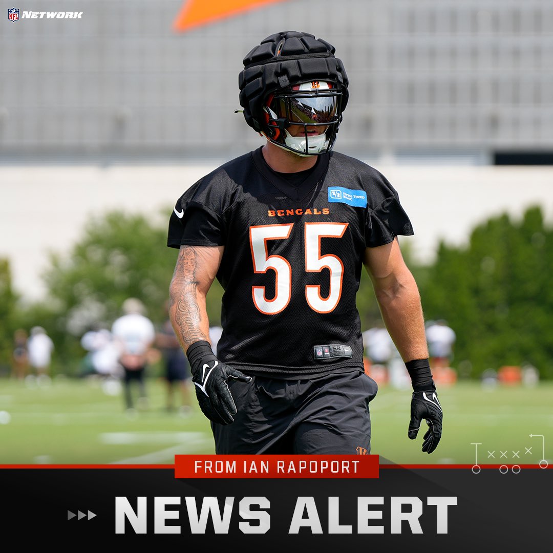 Sources: The #Bengals and rising star LB Logan Wilson agreed to terms on a 4-year extension worth up to $37.25M to keep him in a Cincy uniform for years to come. It averages $11.2M over the first 2 new years. This deal was done by @SteveCaric of his new agency @WassermanNFL.