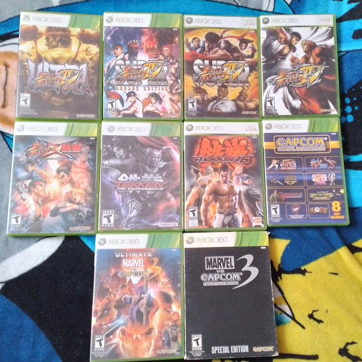 crossman311_077's tweet photo. I totally forgot this weekend was #Evo2023. I guess that's why last night i suddenly had the idea of doing another inventory of my #XBOX360 fighting games
#StreetFighter #Tekken #DeadOrAlive #VirtuaFighter5O #SoulCalibur #ArkSys #WBNetherrealm #SamuraiShodownSEN #Wrestlinggames https://t.co/2jEVHRoVdD
