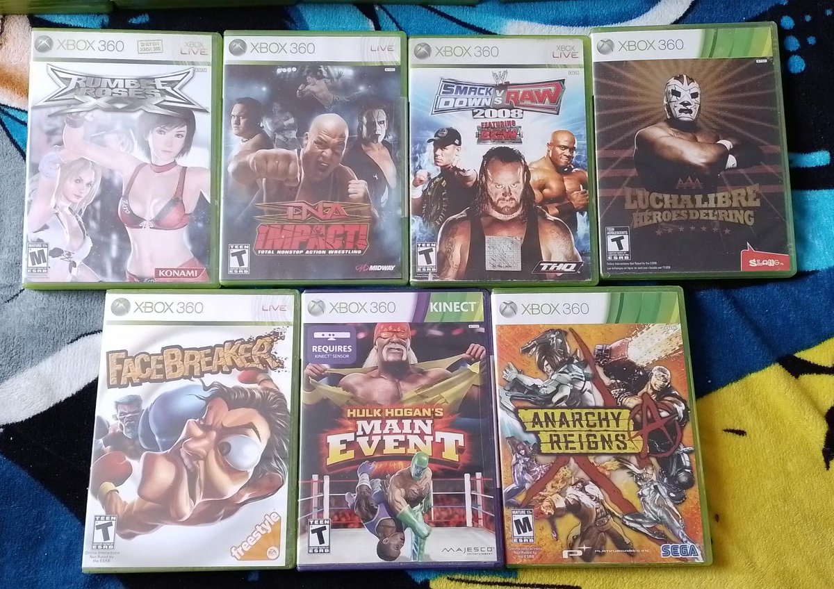 crossman311_077's tweet photo. I totally forgot this weekend was #Evo2023. I guess that's why last night i suddenly had the idea of doing another inventory of my #XBOX360 fighting games
#StreetFighter #Tekken #DeadOrAlive #VirtuaFighter5O #SoulCalibur #ArkSys #WBNetherrealm #SamuraiShodownSEN #Wrestlinggames https://t.co/2jEVHRoVdD
