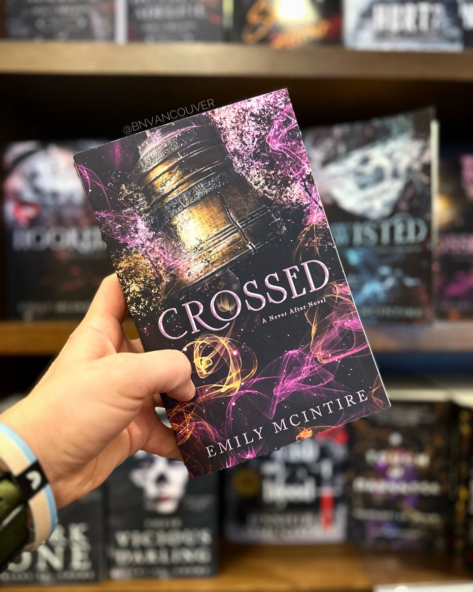 The next in the Never After series by @authoremilym is here! Pick up Crossed to keep your collection up to date! #barnesandnoble #crossed #neverafter #emilymcintire #fantasybookfriday #bnvancouver #vancouverusa