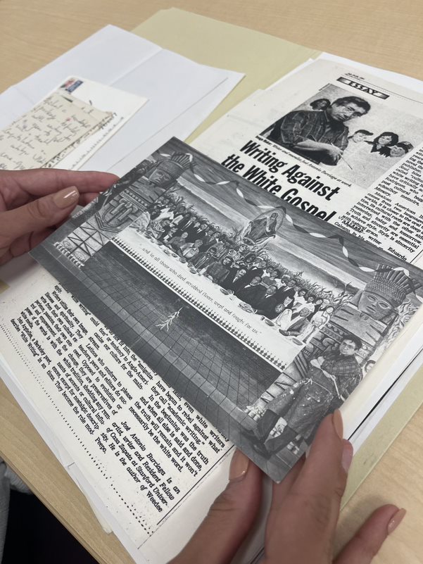 Welcome to Smithsonian Latino Museum Studies Program fellow Jeannette Martínez! Jeannette is researching &amp; finalizing records for AAA collection documents concerning Latina art professionals that will enter the Documents of Latin American &amp; Latino Art digital archive <a href="/icaa_mfah/">International Center for the Arts of the Americas</a>