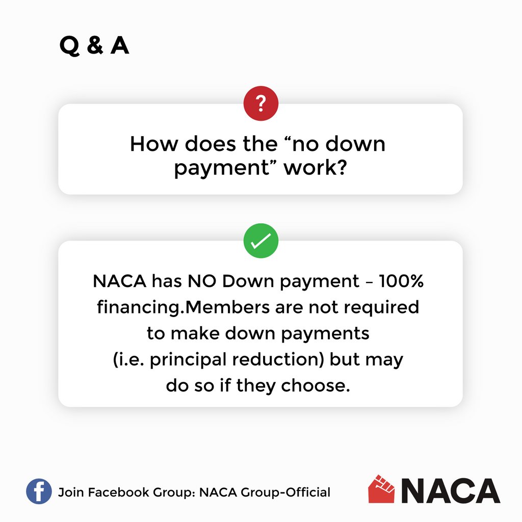 NACA_Official's tweet photo. How does the "no down payment" work?

Join the Facebook group to get your questions answered. - https://t.co/QfkF92NCyD 🏘️⁠
⁠
#naca #firsttimehomebuyer #homeloans #dreamhome #newhome #homebuyers #homebuying #firsthome #firsttimebuyer #homebuyingtips #homeownership https://t.co/Trq30acwzS