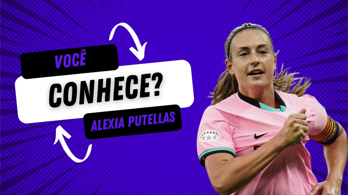 _Desfalcados's tweet photo. Em nosso segundo episódio falamos da jogadora espanhola Alexia Putellas, a melhor jogadora atualmente do futebol feminino e estrela do Barcelona. 🇪🇸

https://t.co/limBWcvm0R

#desfalcados #alexiaputellas #Espanha  #FutebolFeminino #Barcelona #barcelonafemino #CopaDoMundoFeminina https://t.co/FNGugGYwEH