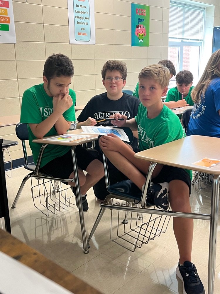 pmssparks's tweet photo. Mrs. Looper's class working together to create book covers that represent who they are.
#sparkpride #sparknation #sparkstrong #pickensmiddleschool #pickensschools #altruismo #amistad #isibindi #reveur https://t.co/WzUNpWbfrx