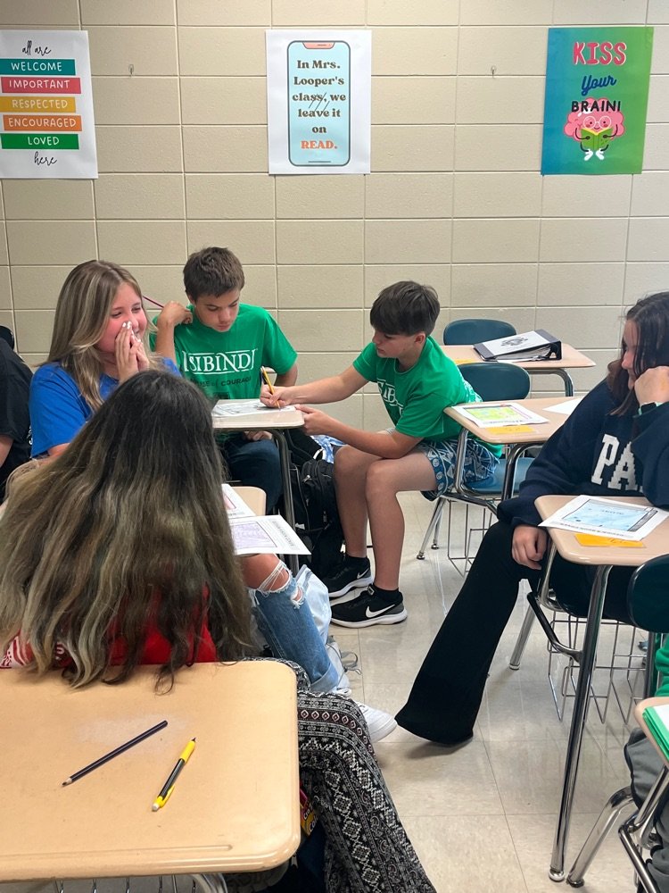 pmssparks's tweet photo. Mrs. Looper's class working together to create book covers that represent who they are.
#sparkpride #sparknation #sparkstrong #pickensmiddleschool #pickensschools #altruismo #amistad #isibindi #reveur https://t.co/WzUNpWbfrx