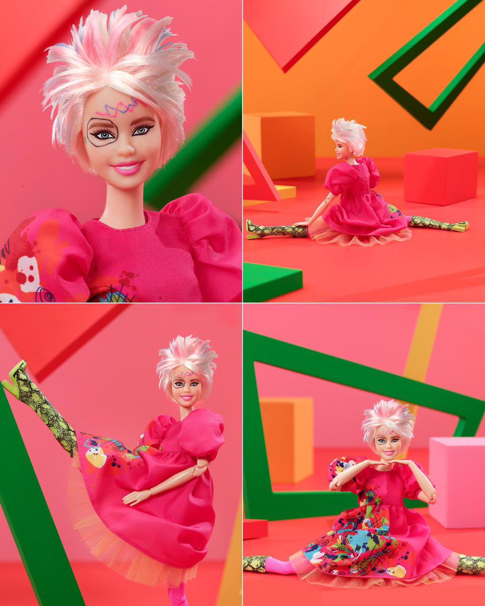 TENDRÁ SU PROPIA MUÑECA 🤩 #Mattel anuncia que lanzará a la ‘Barbie Rarita’ que vimos en la película de #Barbie, interpretada por #KateMcKinnon. La muñeca estará completamente articulada para realizar splits como en la cinta y ya se encuentra en preventa con un costo de $50USD