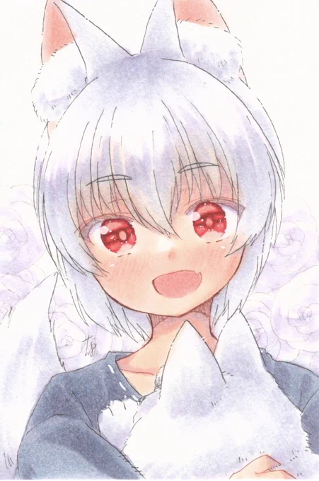 ぎゃらりぃあと様( ) 素敵企画に参加させていただきます! いつか展示会参加してみたいギャラリー様です 金髪天使『日和ひな』黒髪猫娘『奈和なお』白髪猫娘『雪叶ユキ』ロップイヤー『花和はな』茶髪猫娘『奈和あいり(妹)』銀狼少年『ウル』 #コピックイラスト #わたしの世界へようこそ