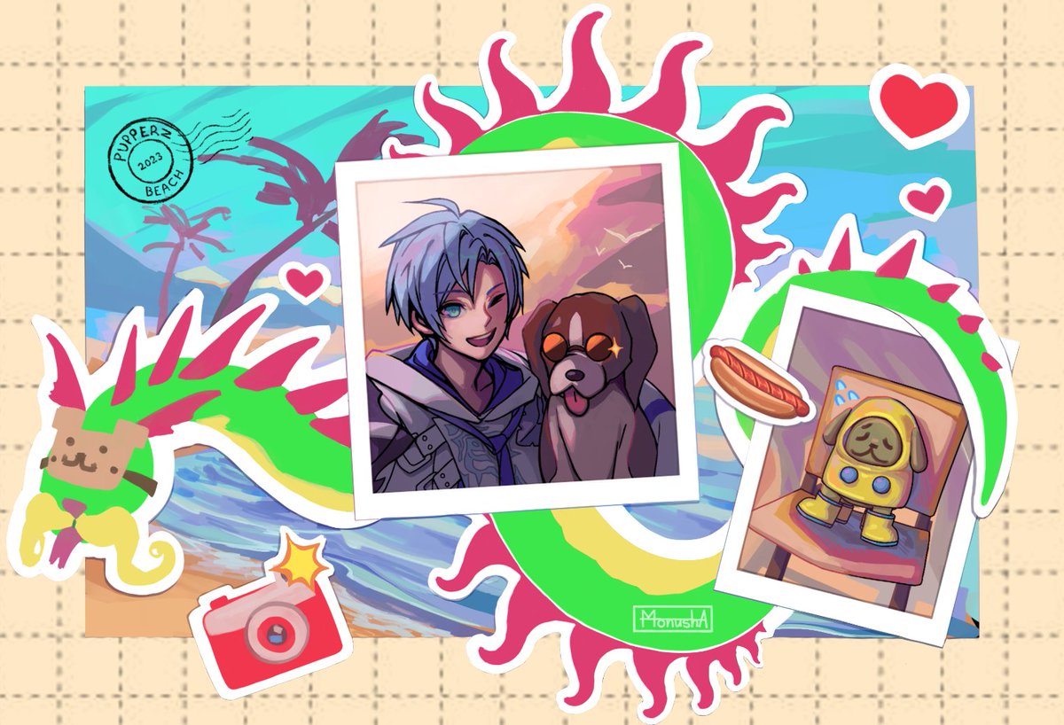 Ineffabilia's tweet photo. My piece from the anni book project on Pupperazzi! ouo)7 #WorkofAlt https://t.co/pgdnQyiCwP