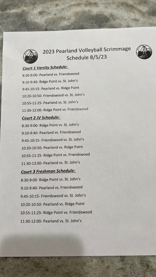 GREAT first day of scrimmages today! Back at it tomorrow at Pearland!! #perfecteffort 💙🏐🐴