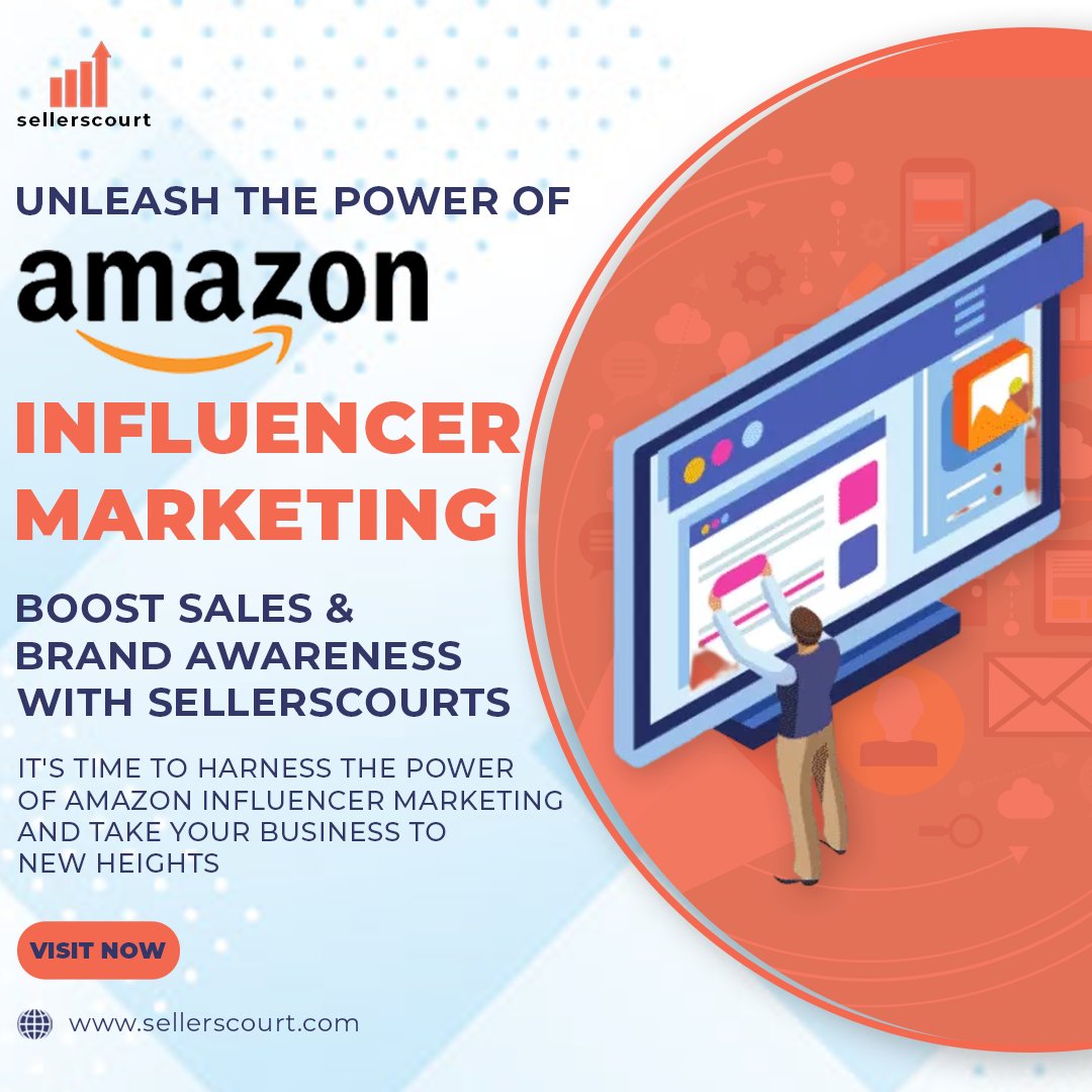 The Power of Amazon Influencer Marketing: Boosting Sales Through Social Media
#SellerCourts #InfluencerMarketing #AmazonSellers #BoostSales #SocialMediaPromotion #BrandVisibility #AuthenticContent #eCommerceStrategy #AmazonInfluencers #Sellerscourts #DigitalMarketing