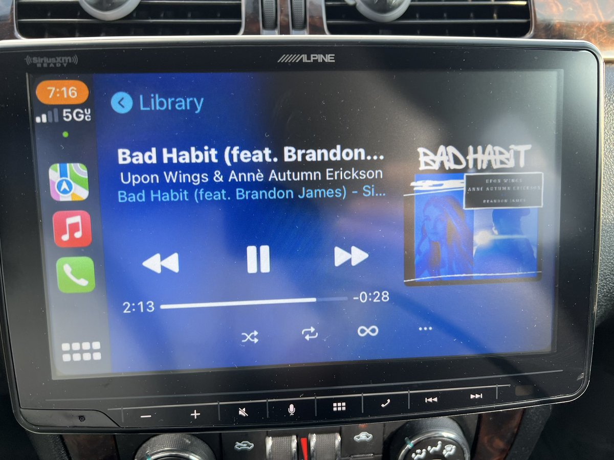 jfanz03's tweet photo. @UponWings with @AnneErickson with another banger! Make sure you listen to it! #UponWings #BadHabit https://t.co/XGFeoWn4NE