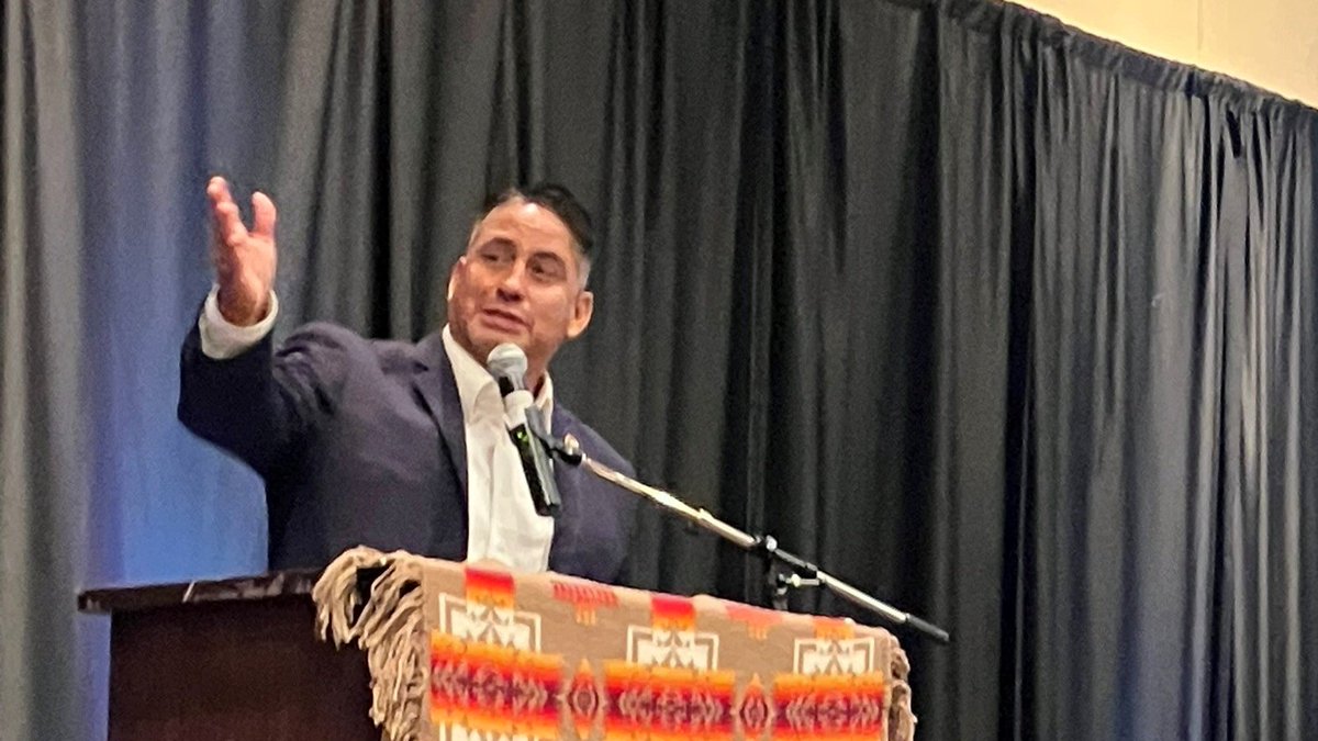 This week we celebrate the 75th anniversary of Indigenous voting in New Mexico. Proud to join Tribal leaders to honor civil rights leader Miguel Trujillo, whose work extended the franchise ensuring the right of Native Americans to vote, key to our democracy. #NativeVote #nmpol