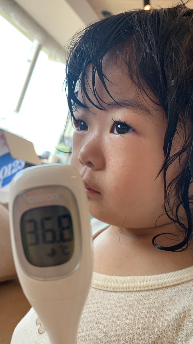 肌荒れが気になるけど…熱下がった！！！！