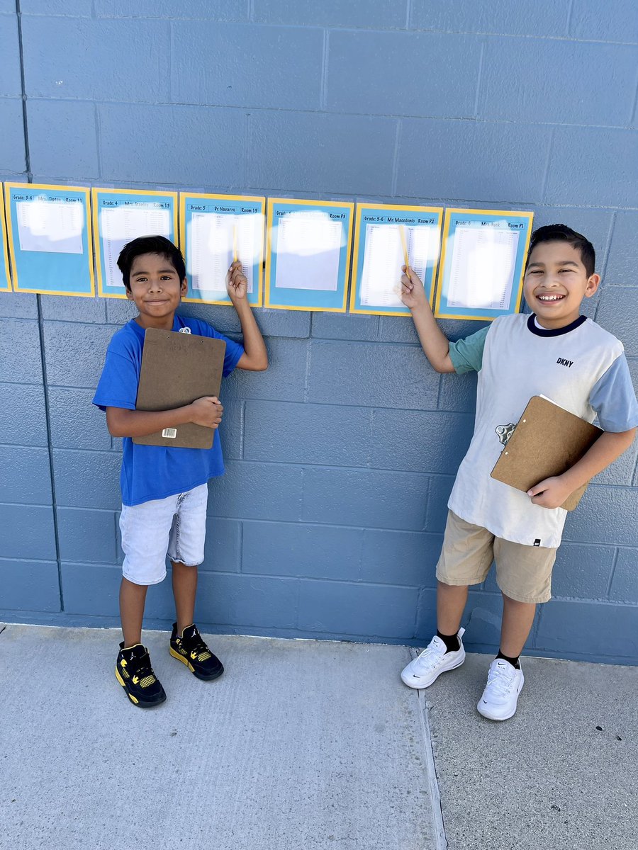ethanbrandon13's tweet photo. Let’s gooo 5th grade!! Brandon is ready to have a great year in Mr. M’s class🍎. Separated from his bestie for the 1st time since T-K but that was to be expected. They will meet again. Looking forward to a fun year of learning.✏️📓📝@JellickJaguar #jaguarjamboree @RowlandSchools https://t.co/c3Yd6eQZgb