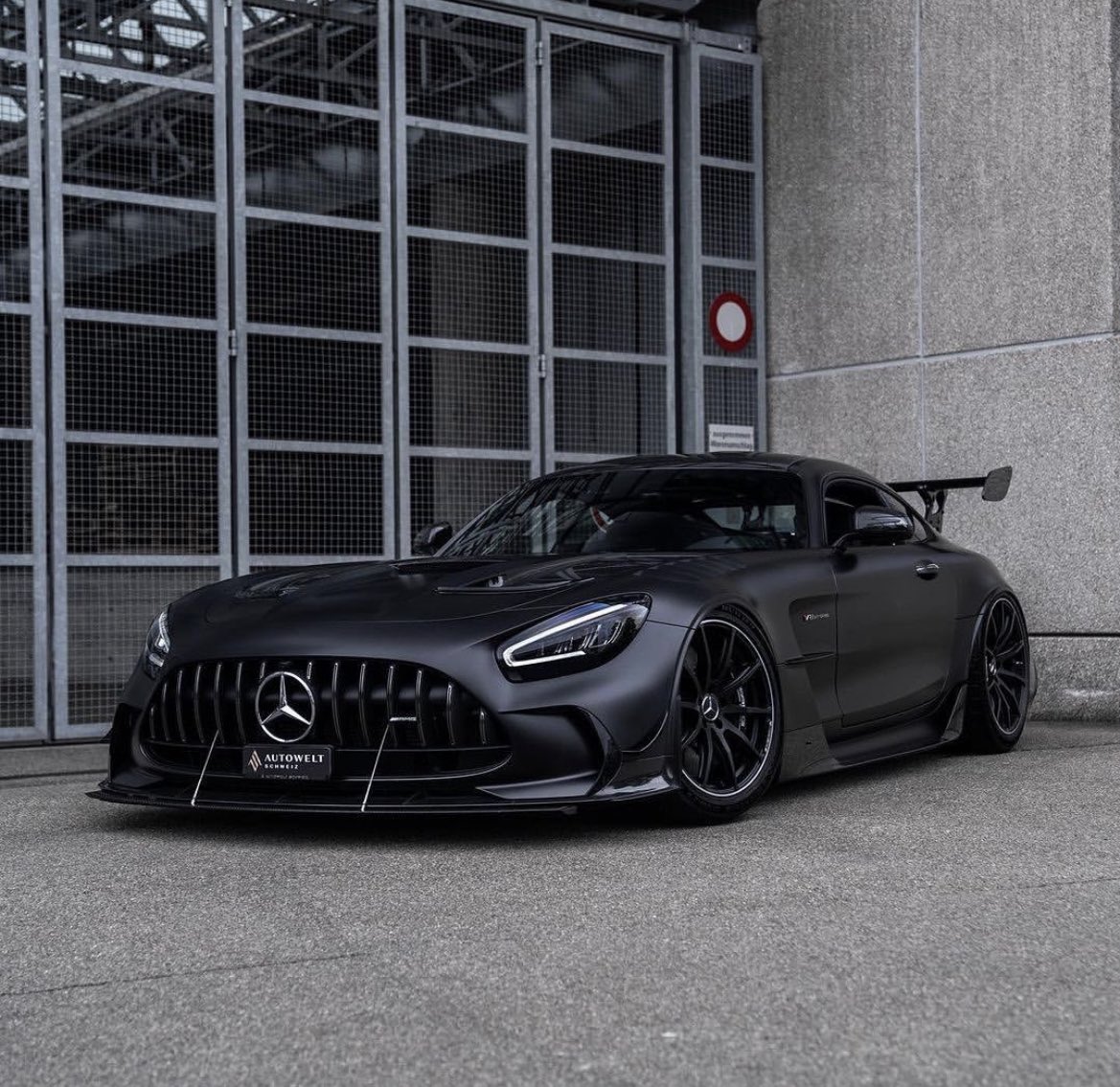 LuxuryCars365's tweet image. Mercedes-AMG GT Black Series ♠️