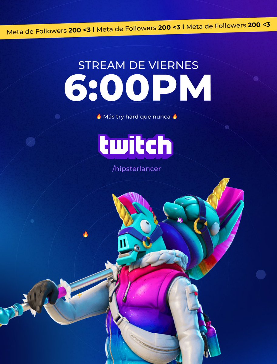 HipsterlancerUX's tweet photo. Viernes de #Fortnite muuuy tempra, hoy mejoramos AIM y jugamos Rankeds ya somos plata 2 😳 #fortniterankeds #fortnitemexico #twitchstream #fortnitemx #estoyentwitch https://t.co/wTeRL4y2M0