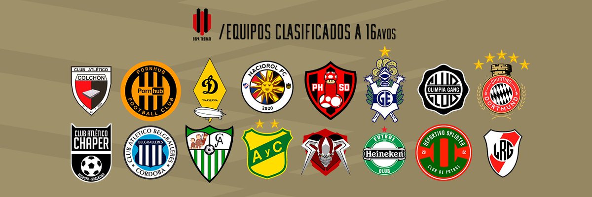 Los clasificados a #16avos son:

#La211:
<a href="/Ccolchon10/">Club Atlético Colchón 🌟</a>, <a href="/Naciorol_FC/">Naciorol FC | #SomosDePrimera</a>, <a href="/GyEDeLaPaja/">🌟 TRIPAJERO 𝗖𝗔𝗠𝗣𝗘𝗢𝗡 🌟</a>, <a href="/OlimpiaGang/">𝐶𝐿𝑈𝐵 𝑂𝐿𝐼𝑀𝑃𝐼𝐴 𝐺𝐴𝑁𝐺</a>, <a href="/sportingd19/">SPORTIN9 🏆🏆🏆🏆🏆🏆🏆🏆🏆</a>, <a href="/infernusfc/">𝙄𝙉𝙁𝙀𝙍𝙉𝙐𝙎 𝙁𝘾</a>, <a href="/_HEINEKENFC_/">Heineken F.C. ⭐</a>, <a href="/RiverGang3/">River Gang</a>

#La212:
<a href="/PHFootballClub/">Porhu Football Club</a>, <a href="/DynamoVarsovia/">Dynamo Varsovia ❁</a>, <a href="/PorHongoSDof/">Por Hongo Sociedad Deportiva</a>, <a href="/Belgralleres/">C.A Belgralleres</a>, <a href="/CAJorge_/">Club Atlético Jorge</a>, <a href="/depSplin/">Deportivo Splinter 🍕</a>, @clubchaper, <a href="/AyC_respaIdo/">Club Ataque y Corrupción</a>