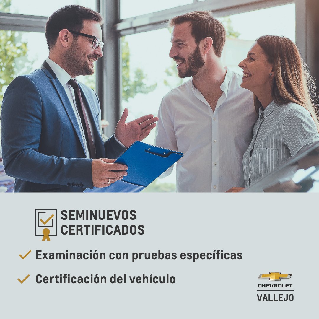 chevroletvalle's tweet photo. 🚘✅ Descubre nuestra selección de Seminuevos Certificados Chevrolet. Estrena con total confianza y garantía. ¡Visítanos ahora y encuentra tu auto ideal! 😊

Contáctanos por WhatsApp 📲55 4329 3382 https://t.co/JwvPM7Kird

Conoce nuestro inventario: 👉 https://t.co/823B7CnuN5 https://t.co/XhICS2tAUI