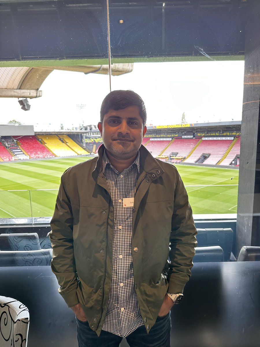 DrFaheemHyder's tweet photo. Had a brilliant Induction to GP Training at @WatfordFC by @WestHertsNHS
A new chapter, looking forward
#teamGP #joinGP #NHS https://t.co/htf036YCFU