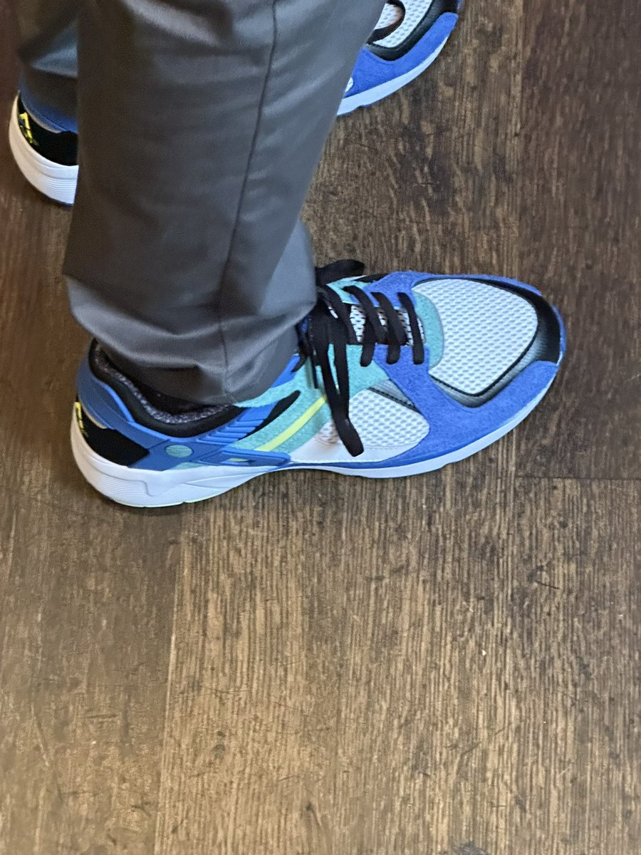 FeitsBarstool's tweet image. Going to Oppenheimer w @BarstoolNate. Noticed he was wearing new sneakers and never in a million years would’ve guessed where they were from.