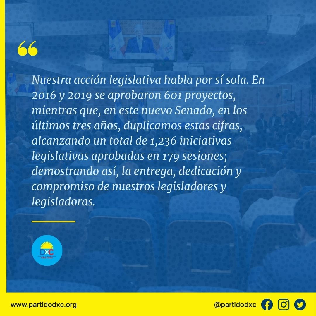 El presidente del Senado de la República, Eduardo Estrella, rindió cuentas de su gestión al frente de la Cámara Alta, en donde resaltó importantes logros legislativos obtenidos y las transformaciones desarrolladas en el período agosto 2022 – agosto 2023. #DxCAvanza