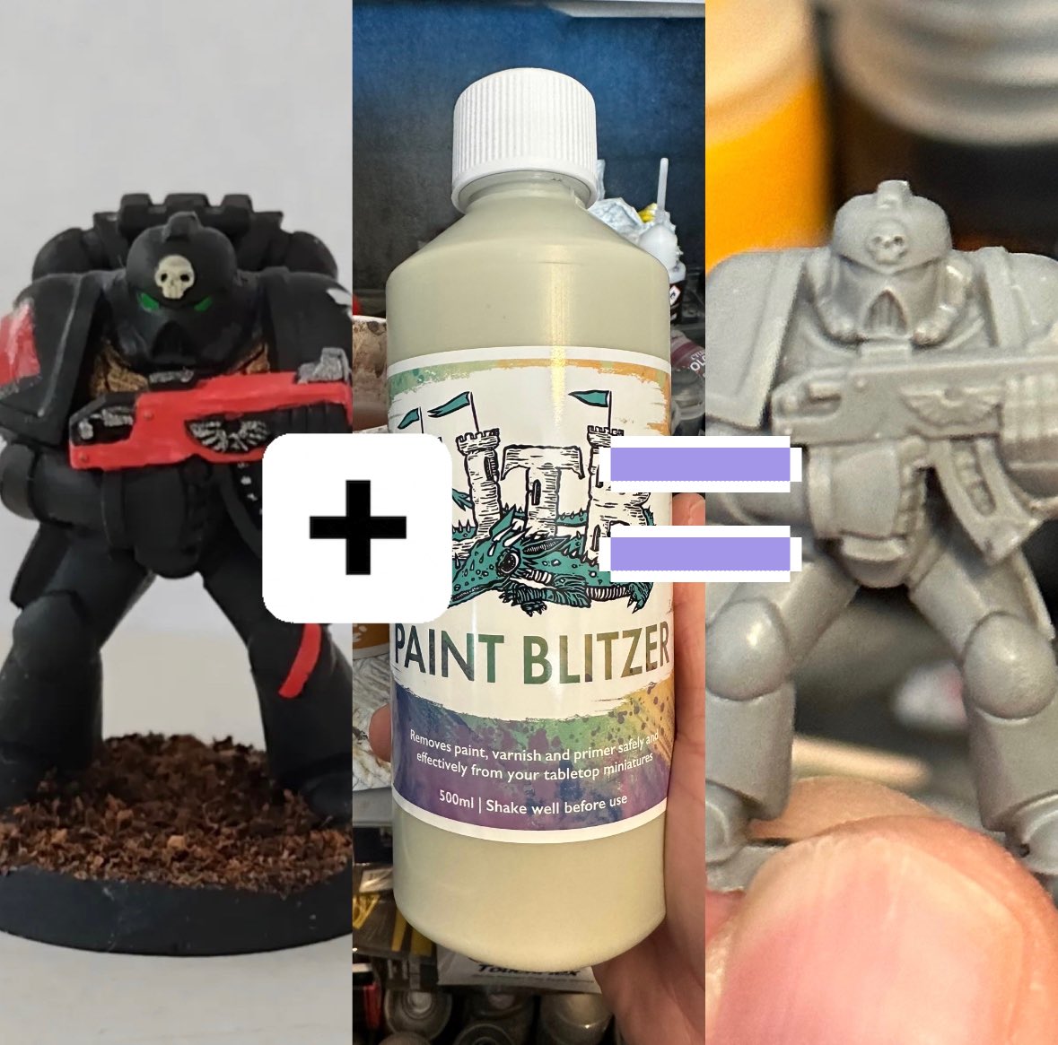 UTBHobbies's tweet photo. βOne of the best hobby products Iβve ever bought! This is a game changer, really canβt stress enough how good this stuff is! Easy to use and got the result I wanted 11/10.β - Ant Morris, verified customer πͺ #paintblitzer https://t.co/4Qx5YjXrht