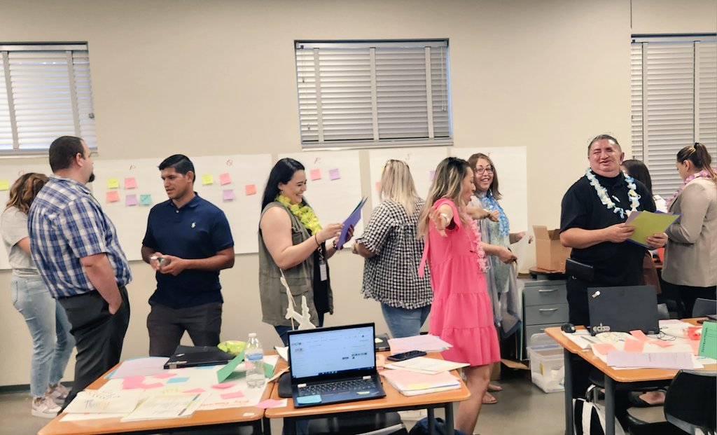 EcisdLote's tweet photo. LOTE teachers enjoying the "cruise", learning, and sharing during station rotation 🏝🛳 @EctorCountyISD @ECISD_T2L @drliliananez @slliwl https://t.co/aLx6EMCWdw
