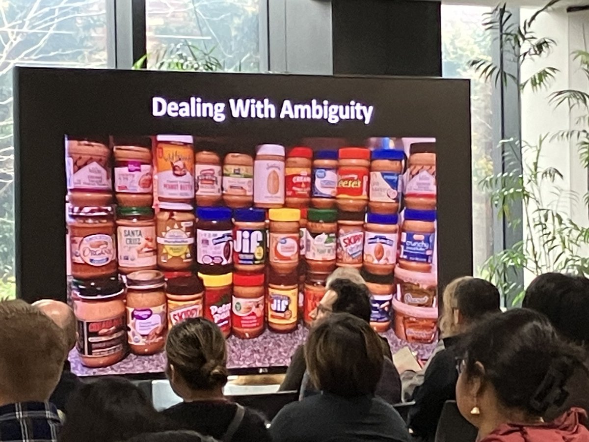 thatproductchic's tweet photo. Product managers must be comfortable with ambiguity - learn to be comfortable with imperfect information @pcampmelb #pcampmelb #prodmgmt https://t.co/GFe7lVrjCl