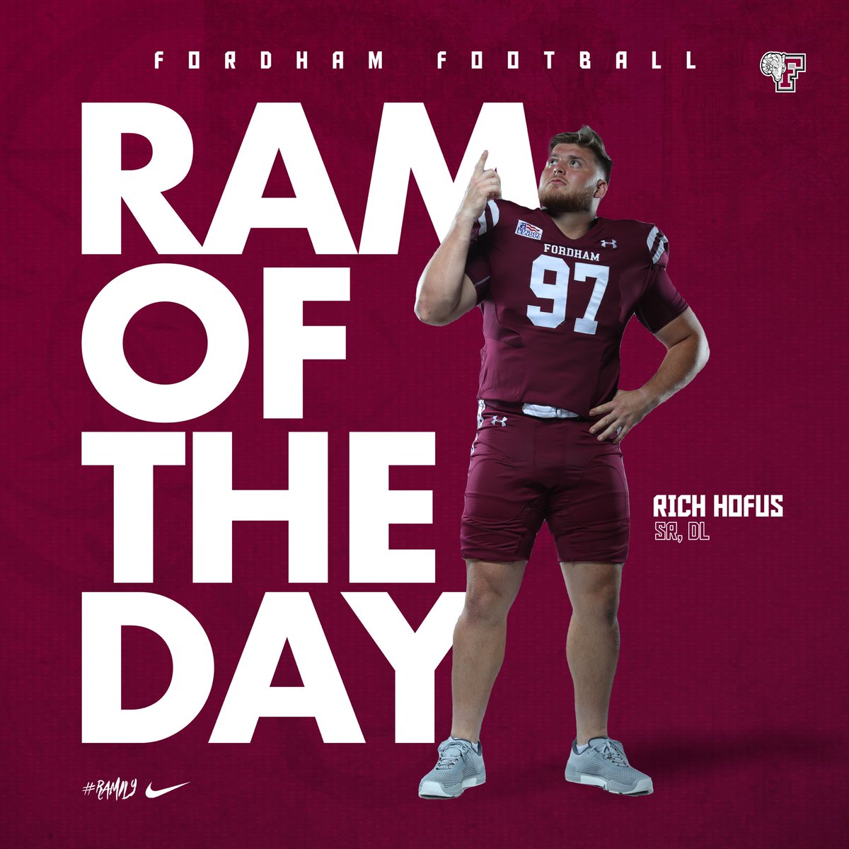 Shoutout to our Ram of the Day <a href="/RichHofus/">Rich Hofus †</a> 🤩🐏

#RAMILY