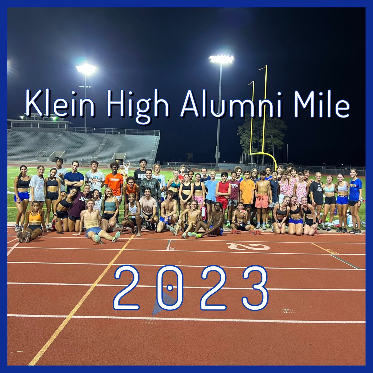MrsLaubachKISD's tweet photo. .@TheKlein_XC_TF Alumni Mile and Meet the Bearkats is always a blast! -Good Racing, Good Friends, Great Memories! Love seeing our former Kats bond and race with current athletes! #TeamKlein @KleinHigh @KleinISD https://t.co/1Oh2l6vV4X