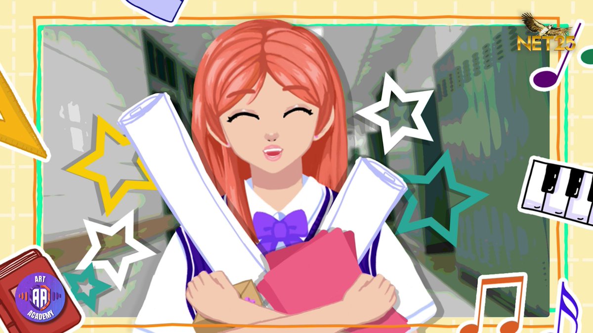 NET25TV's tweet photo. IT’S THE START OF SOMETHING WONDERFUL AND AMAZING! 🎨
PJ is starting a club—so exciting!
Sana we can join din ❤️
Watch Art Academy on NET25:!
Facebook: https://t.co/C7ti7RK6zI
YouTube:https://t.co/s21EGzkiWQ
#NET25 #ArtAcademy
#Art #PJ #CreateToExpress
#Vtubers #Vhosts https://t.co/HDTBfmUbUs