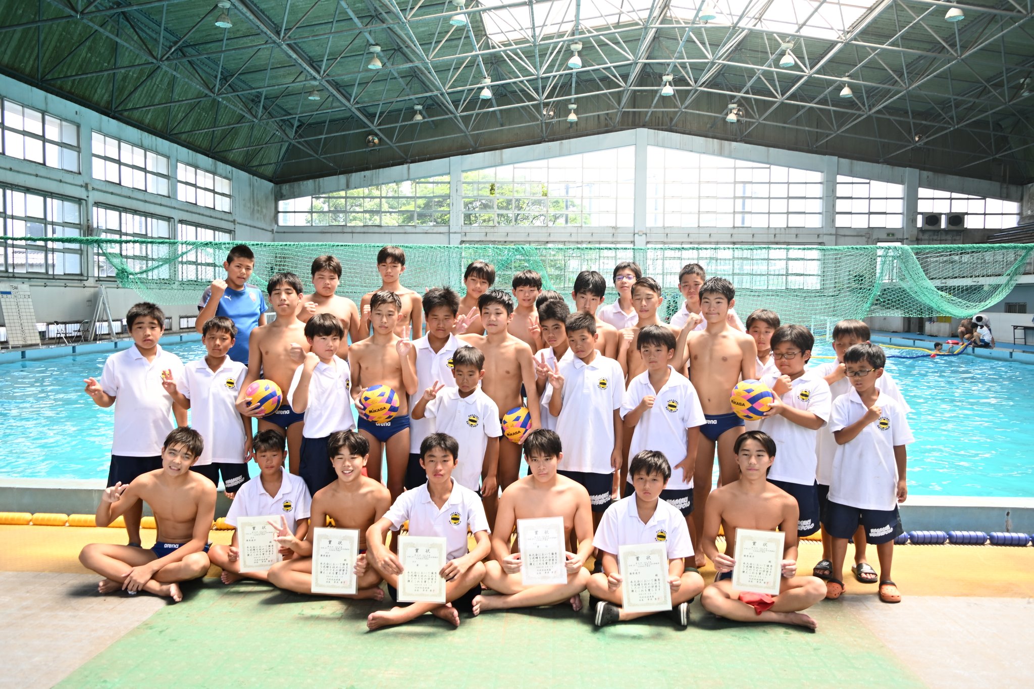 男子　水球　小学生 