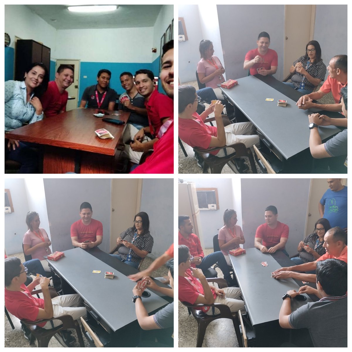 #Hoy | La <a href="/oavaleraivss/">Ofic Adm Valera IVSS</a> Dandole cumplimiento al Plan de Atencion a la Tropa se realizó actividad de Juego de Cartas UNO con el personal de la oficina administrativa valera #MaduroInvencible <a href="/NicolasMaduro/">Nicolás Maduro</a> <a href="/MagaGutierrezV/">Magaly Gutiérrez Viña</a>