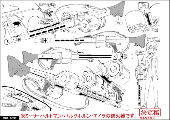 リアルにこうなってるなあ。身長153cmがMG42持つと。>RT 