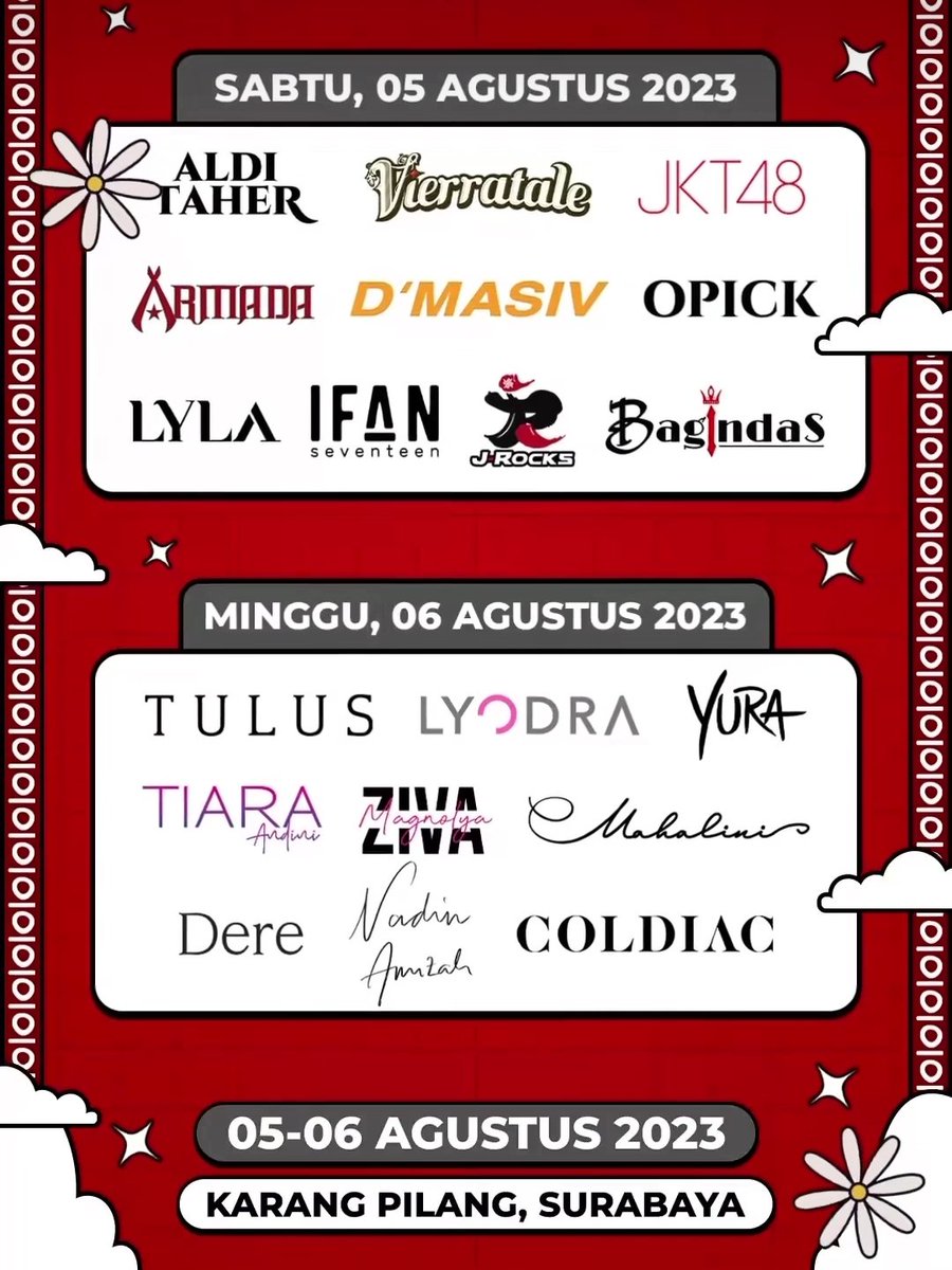 PArionda43654's tweet photo. WTS‼️
Yok banting harga ndang sat set

Sold
3 tix tod day 1 ❌
1 tix tod 2 day pass❌

Avail
4 tix tod 2 daypass (150k) 
2 tix sod day 2 (150k) 

Tiket sdh gelang tinggal pakai.  Info DM, bisa COD

#wtssod #wtssodfestival #wtssodvol5 #wts #soundofdowntown #sodfestival #sodvol5 https://t.co/YH9DFCcuAV