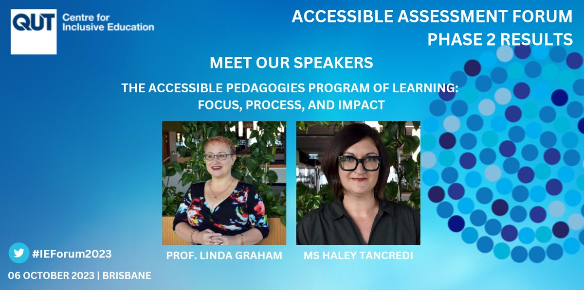 Accessible Assessment ARC Linkage Project (@aaproject_qut) on Twitter photo 
