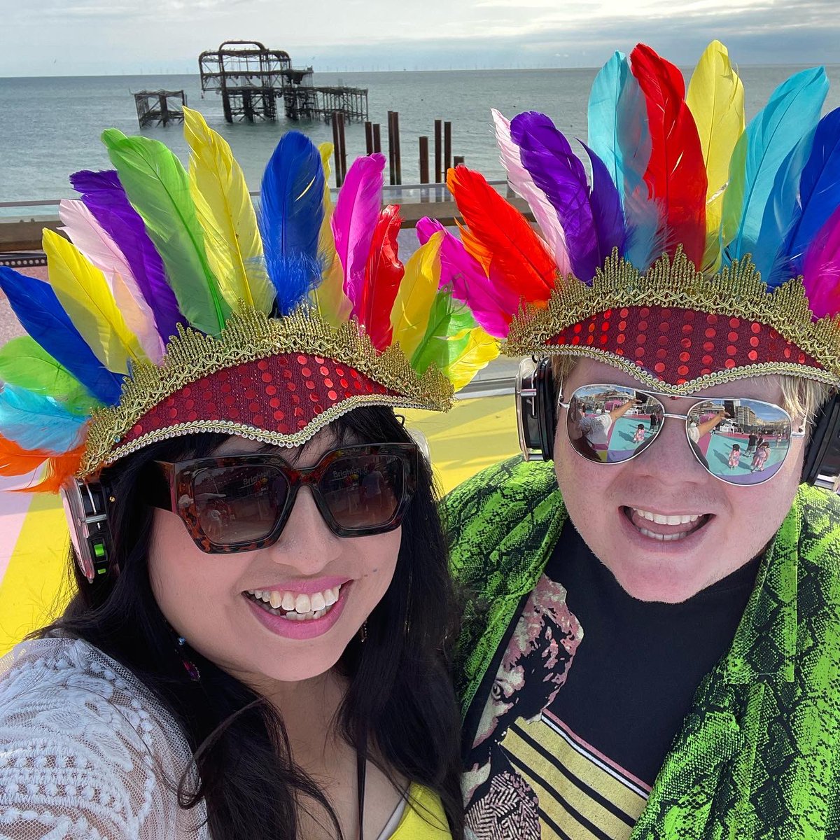 🏳️‍🌈💖HAPPY BRIGHTON PRIDE💖🏳️‍🌈

The perfect opportunity to remind anyone who needs to know that you have an ally in me, always.We started celebrations early with a Pride silent disco - so much fun!

Have a fantastic day if you’re celebrating ❤️

#dadlife #BookTwitter #brightonpride