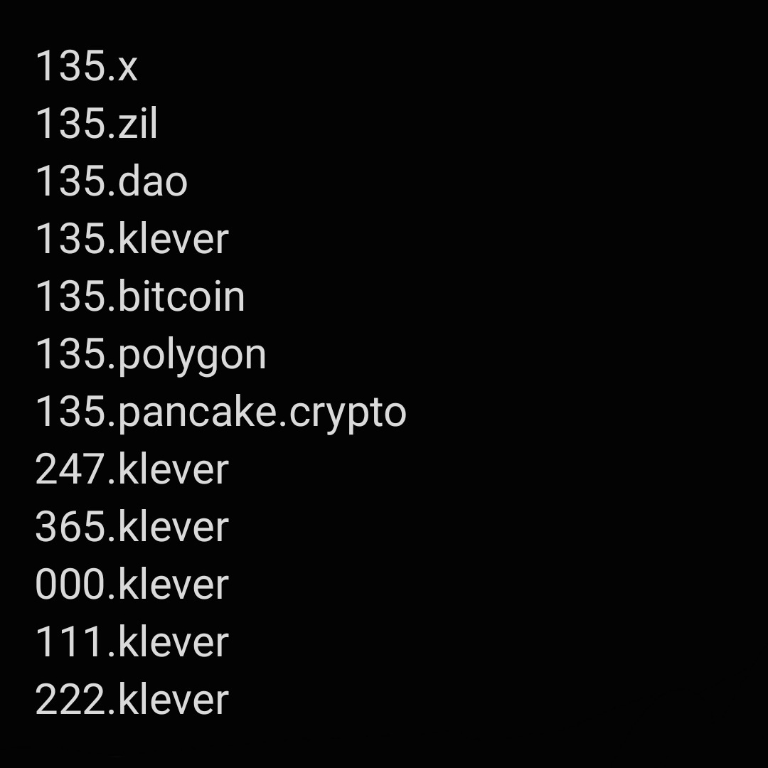 135dotx's tweet photo. My #3Digits, do you like #UDfam? 🤔
Your fav??? Would 💚 feedback. 1 day I hope to better da 🌎, this is a good start to riches but maybe I'm delusional.
I will probably rent, sell a few w/ residues.
#3D #Domains #Domain @UnstoppableWeb #UNS #3Digit #Identity #Web3 https://t.co/pfDO7FAiMq
