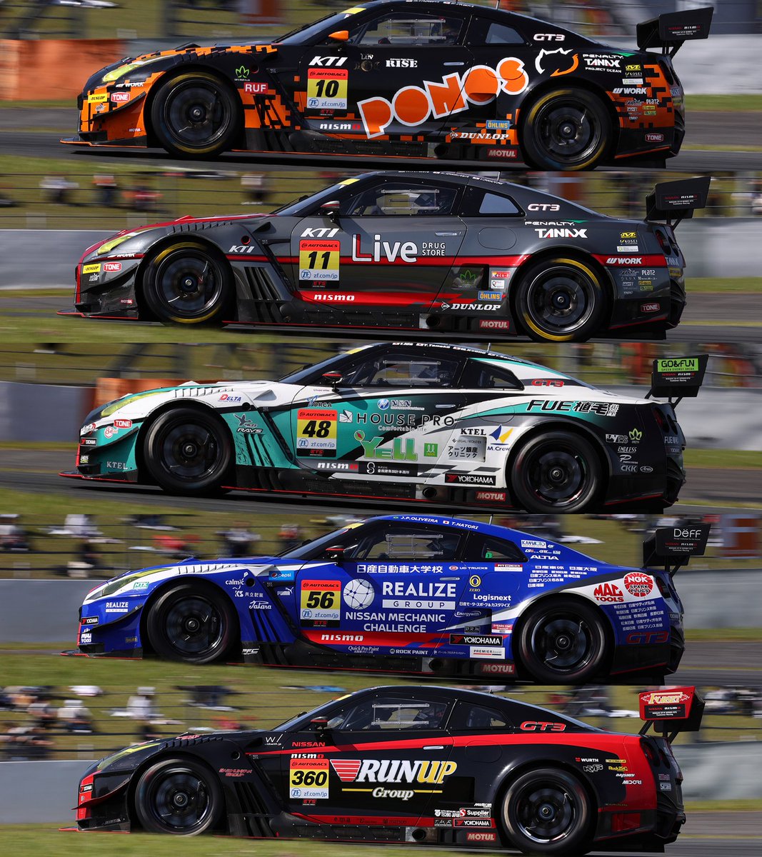 NISMO_JP's tweet photo. 【SUPER GT】

#SUPERGT に日産車で参戦するチームを
この後の投稿で1チームづつ、ご紹介します✋

✅GT500➡GT300
✅ゼッケン順

各チーム、ドライバーへの応援
よろしくお願いします🔥

#GoGoNISSAN2023
#NISSAN #NISMO https://t.co/Pn0cSMpoqR
