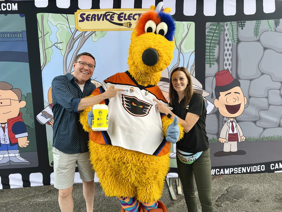 What a day to kick off Camp SEN at @Musikfest 2023 on @SENetworkTV!

Our BFF @FUNWITHmeLVin stopped by to celebrate with popcorn & pins! You can snag some #CampSENvideo swag too!👌🏼