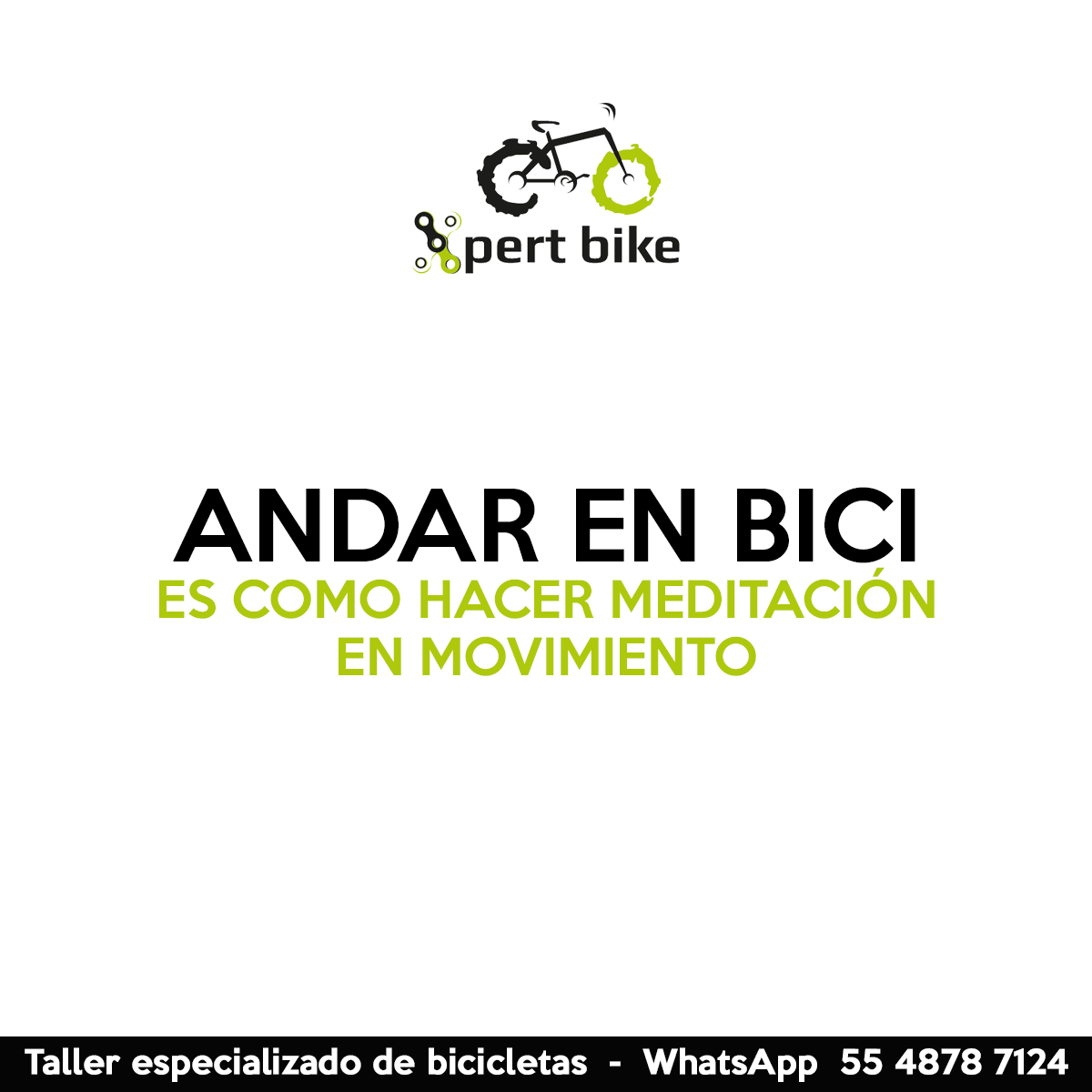 xpertbike's tweet photo. Andar en bici te relaja #BeXpert
Taller especializado de #bicicletas Xpert Bike, para agendar citas o cualquier duda envíanos un mensaje al WhatsApp 55 4878 7124 https://t.co/ZfV4k0RxMs